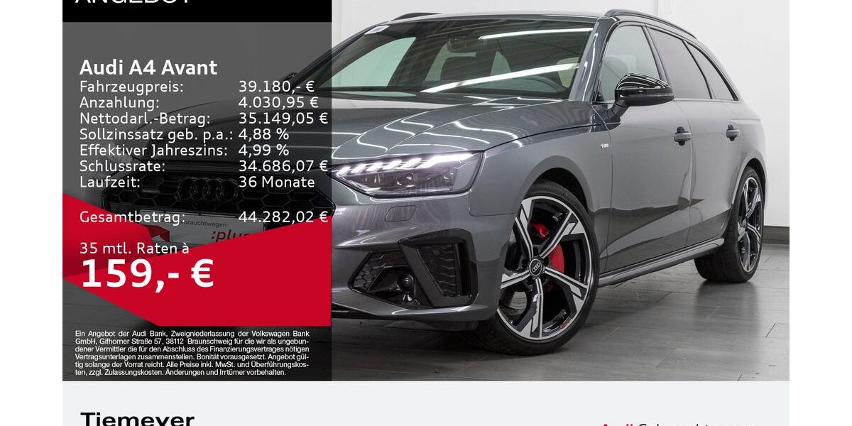 Audi A4 9.210 km 39.180 &euro; Oberhausen 46047