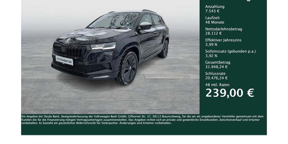 Skoda Karoq 7.168 km 34.883 &euro; Dortmund 44269