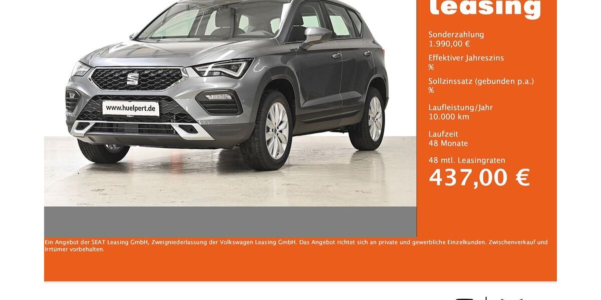 Seat Ateca 1.990 km 34.980 &euro; Dortmund 44269