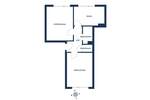 Etagenwohnung Bochum Hamme - 2 Zimmer, 53 m&sup2;, 115.000&euro; | Angebot:25927686