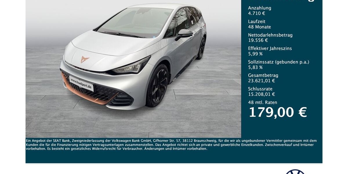 Cupra Born 44.510 km 23.580 &euro; Dortmund 44379