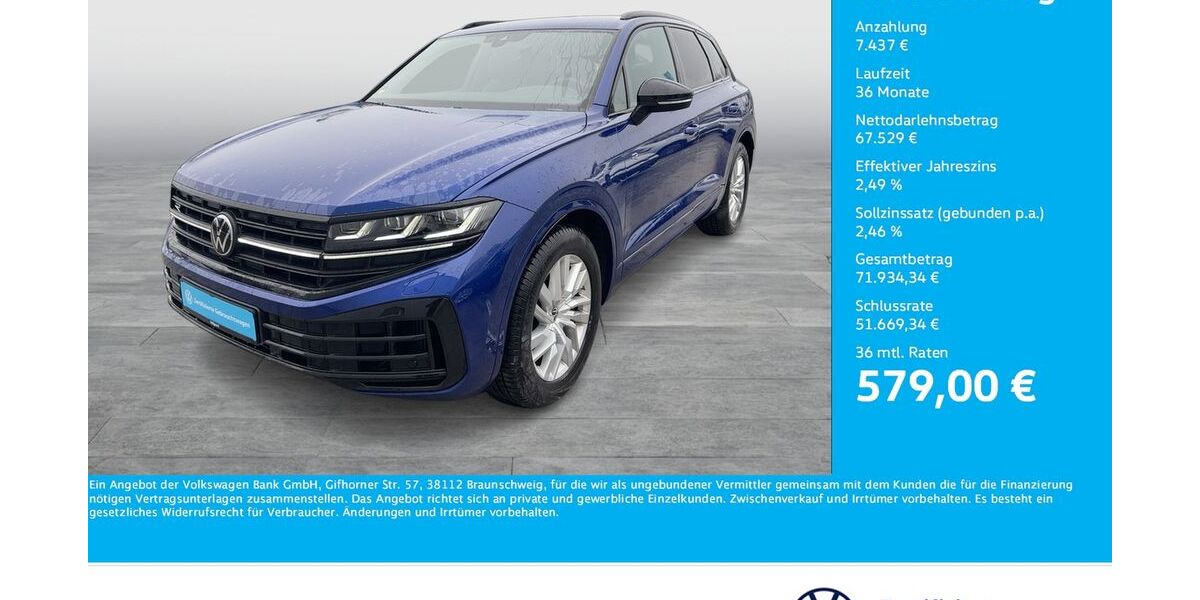 VW Touareg 23.675 km 74.811 &euro; Dortmund 44141
