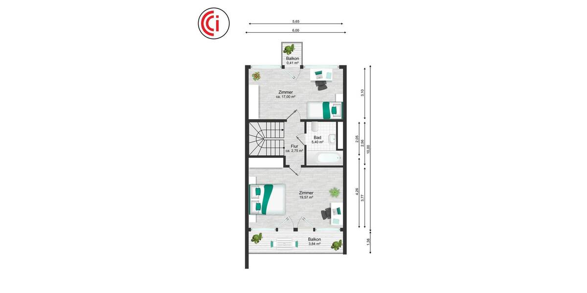 Reihenendhaus Wetter (Ruhr) Wengern - 5 Zimmer, 143 m&sup2;, 275.000&euro; | Angebot:26276308