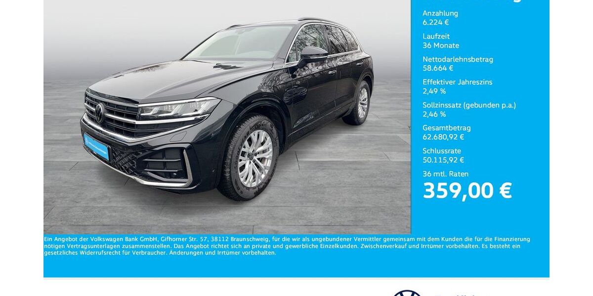 VW Touareg 9.995 km 63.998 &euro; Dortmund 44141