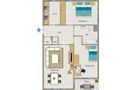 Erdgeschoßwohnung Essen Stadtbezirk IV - 3.5 Zimmer, 75 m&sup2;, 634&euro; | Angebot:26358543