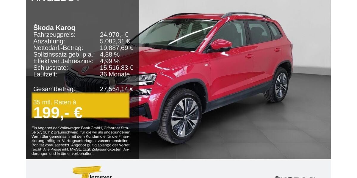 Skoda Karoq 44.698 km 21.440 &euro; Bochum 44809