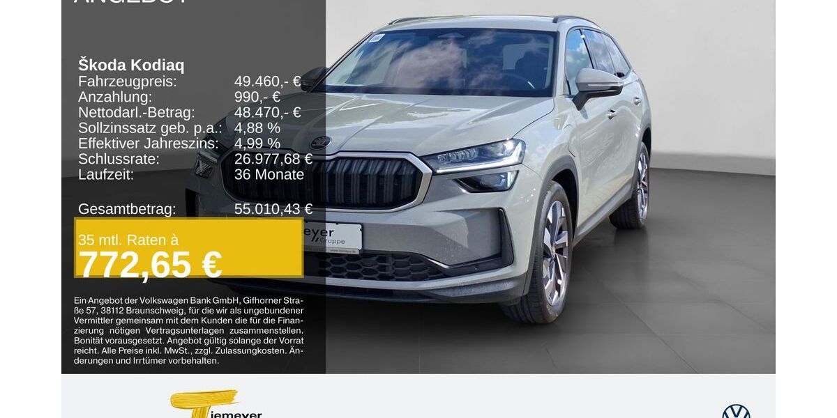 Skoda Kodiaq 25.000 km 49.460 &euro; Recklinghausen 45663