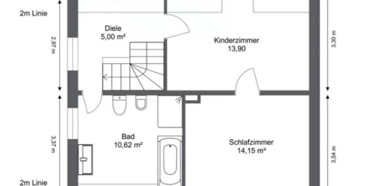 Doppelhaushälfte Remscheid Innen - 3 Zimmer, 95 m&sup2;, 268.000&euro; | Angebot:25659164