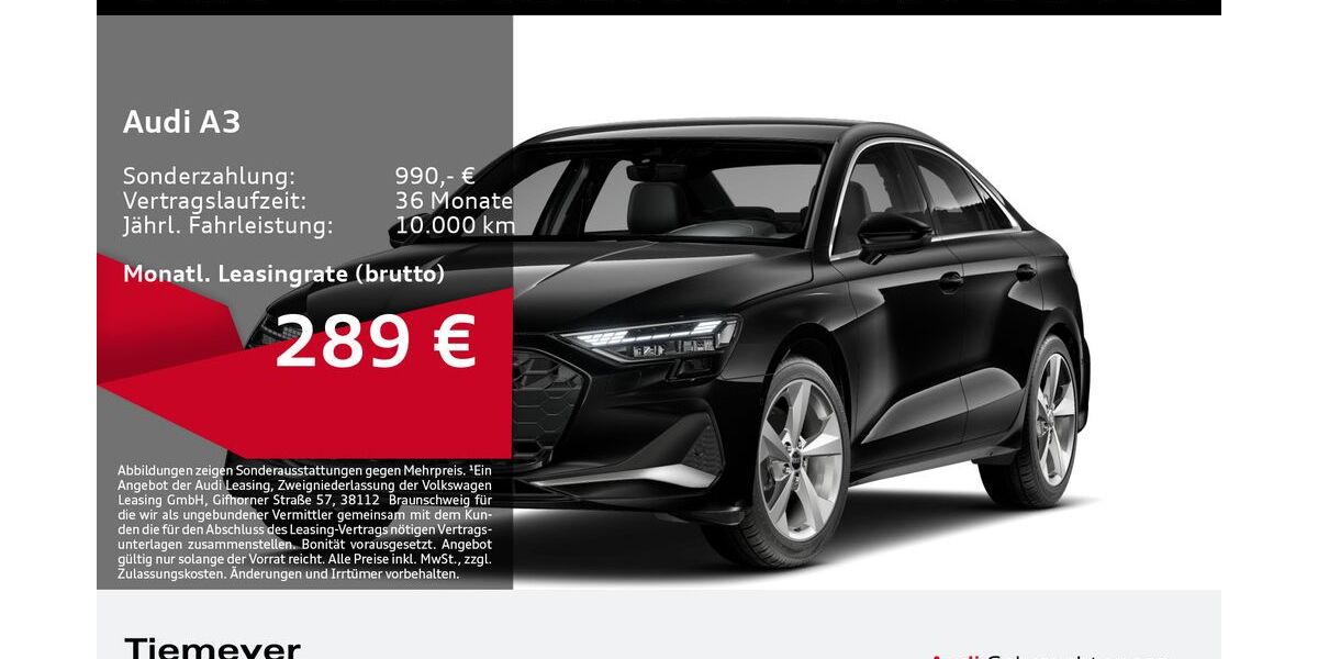 Audi A3 23.599 km 31.420 &euro; Bochum 44809