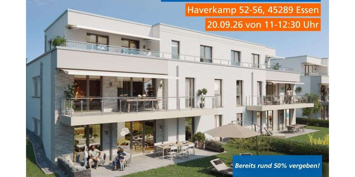 Etagenwohnung Essen Stadtbezirk VIII - 3 Zimmer, 99 m&sup2;, 535.000&euro; | Angebot:27370780
