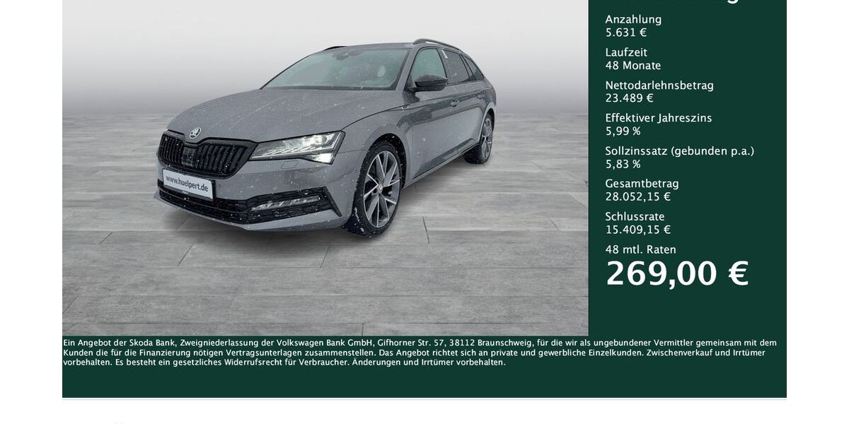 Skoda Superb 72.443 km 28.280 &euro; Dortmund 44309