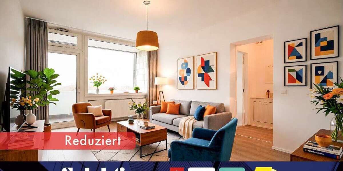 Etagenwohnung Duisburg Duisburg-Mitte - 3.5 Zimmer, 65 m&sup2;, 158.000&euro; | Angebot:25063257