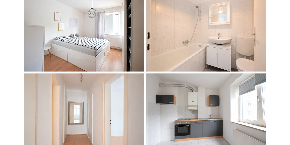 Etagenwohnung Bochum Innenstadt - 2 Zimmer, 49 m&sup2;, 590&euro; | Angebot:26884076