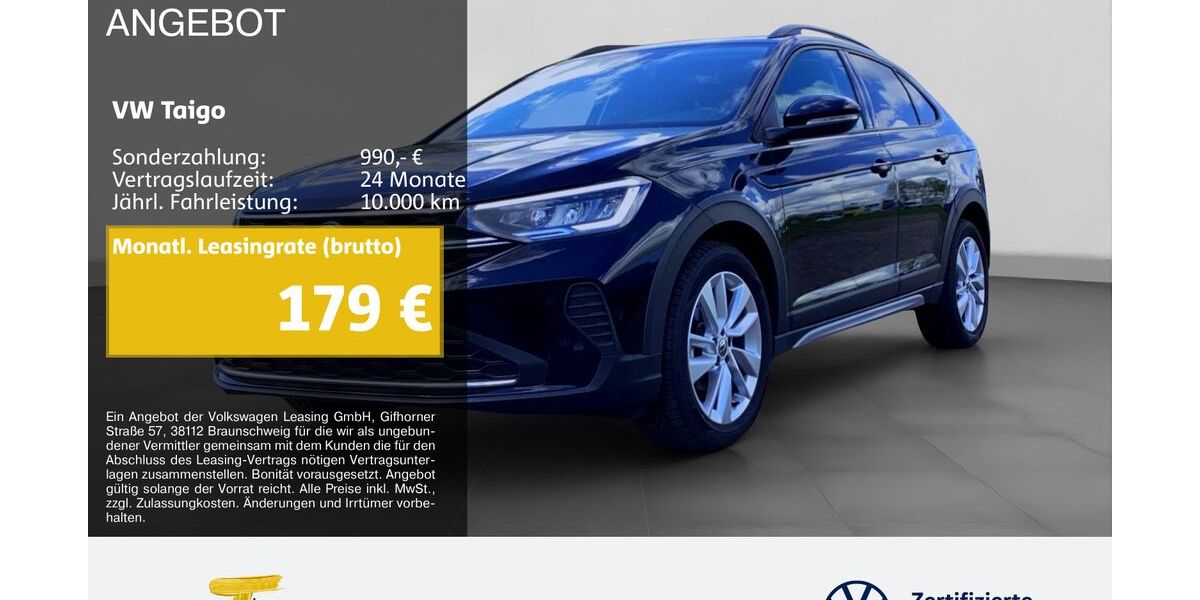 VW Taigo 2.242 km 22.980 &euro; Herne 44653