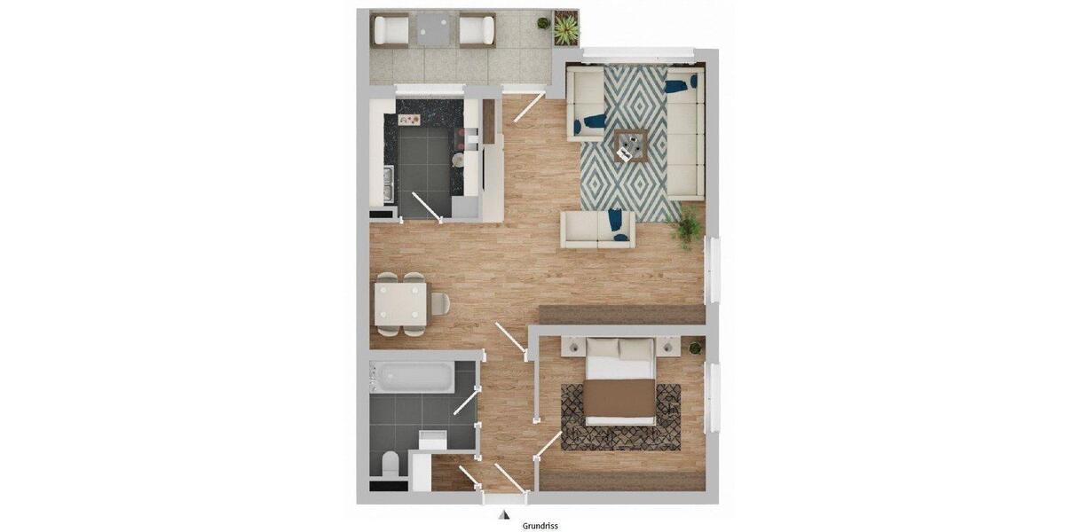 Etagenwohnung Gevelsberg - 2 Zimmer, 73 m&sup2;, 580&euro; | Angebot:26186520