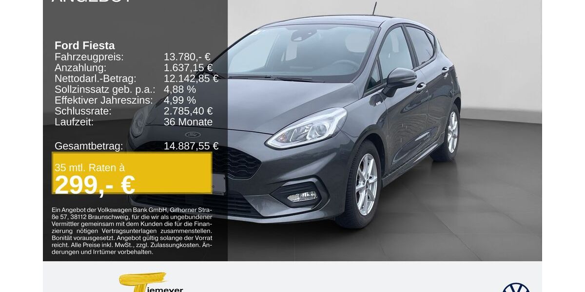 Ford Fiesta 36.280 km 12.880 &euro; Remscheid 42897